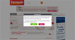 Desktop Screenshot of farmacjapraktyczna.pl